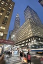 Chrysler building by night, New York, USA Royalty Free Stock Photo