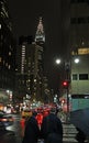 Chrysler building by night, New York, USA Royalty Free Stock Photo