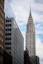 The Chrysler building on a sunny day in New York Royalty Free Stock Photo