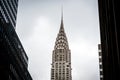 Chrysler Building surrounded by skyscrapers in New York. USA 2012