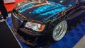 Chrysler 300C with modified wheels in Indonesia Custom Show Royalty Free Stock Photo
