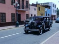 Chrysler 66 four doors exhibited in a show in Lima