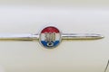 Chrysler 300G emblem on display Royalty Free Stock Photo