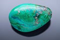Chrysocolla Copper Mineral - Very sharp and detailed photo of a chrysocolla copper stone