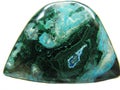 Chrysocolla semigem mineral crystal