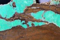 chrysoprase mineral texture Royalty Free Stock Photo