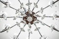 Chrystal chandelier Royalty Free Stock Photo