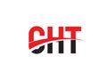 CHT Letter Initial Logo Design Vector Illustration Royalty Free Stock Photo