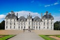 Chteau de Chambord - Loire Valley front view Royalty Free Stock Photo