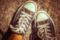 Chuck Taylors Royalty Free Stock Photo