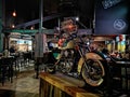 Roadhouse Harley Royalty Free Stock Photo