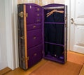 Travel cabinet suitcase 19th century for travel