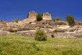 Chufut Kale, Karaim ancient rock fort Royalty Free Stock Photo