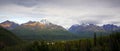 Chugach mountains last frontier Alaska wilderness Royalty Free Stock Photo