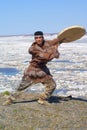 Chukchi folk dance Royalty Free Stock Photo