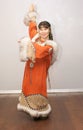 Chukchi woman Royalty Free Stock Photo