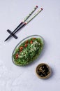 Chukka salad from seaweed Royalty Free Stock Photo