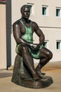 Body Cast Statue of Olympic Wrestler Wes Barnett