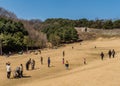 Families gather at Sangdang Fortress