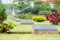 Chungkai War Cemetery, Thailand Royalty Free Stock Photo
