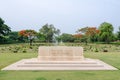 Chungkai War Cemetery, Thailand Royalty Free Stock Photo