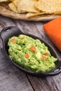 Chunky Homemade Guacamole Royalty Free Stock Photo