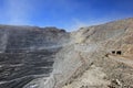 Chuquicamata, world's biggest open pit copper mine, Chile Royalty Free Stock Photo