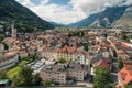 Chur town, canton of Graubunden, Switzerland