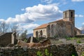 Church in the abandoned village of granadilla