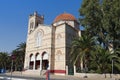 Church at Aegina island in Greece Royalty Free Stock Photo