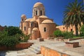 The church in Agia Triada Monastery (Crete, Greece Royalty Free Stock Photo