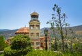 Church Agios Nectarios on island Aegina, Greece