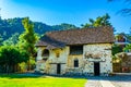 church of Agios Nikolaos tis Stegis at Kakopetria village on Cyprus