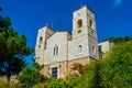 Church Agios Petros at Mani village Kita, Greece