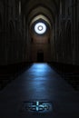 Church aisle Royalty Free Stock Photo