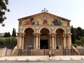 The Church of All Nations, also known as the Church or Basilica of the Agony, is a Roman Catholic church located on the Mount of O Royalty Free Stock Photo