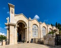 Church of All Nations, known as Basilica of the Agony within Gethsemane Sanctuary on Mount of Olives near Jerusalem, Israel Royalty Free Stock Photo