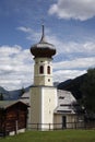 Church in a alpine village Royalty Free Stock Photo