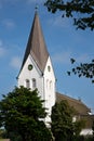 Church, Amrum, Germany Royalty Free Stock Photo