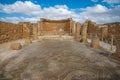 Church in Ancient Nabatean City of Mamshit Royalty Free Stock Photo