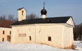 Church Andrew Stratilata of Novgorod Kremlin Royalty Free Stock Photo