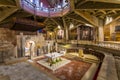 Church of the Annunciation or the Basilica of the Annunciation in the city of Nazareth in Galilee northern Israel. Royalty Free Stock Photo