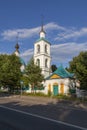 Church of the Annunciation of the Blessed Virgin in Bratovshchina, Russia Royalty Free Stock Photo