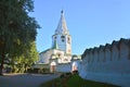 Church of the Annunciation of the Blessed Virgin and cathedral belltower in Kremlin in Suzdal, Russia