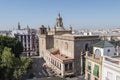 Church of the Annunciation, Giralda and Seville Cathedal in the