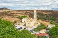 The Church of the Annunciation in Sant Antonino, Corsica Royalty Free Stock Photo