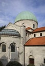 Church of the Annunciation of Virgin Mary in Opatija. Croatia Royalty Free Stock Photo