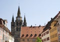 Church in Ansbach Royalty Free Stock Photo