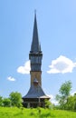 The Church of the Archangels Michael and Gabriel in Surdesti village, Maramures county, Romania. Royalty Free Stock Photo