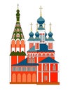 Church architecture Russia Royalty Free Stock Photo